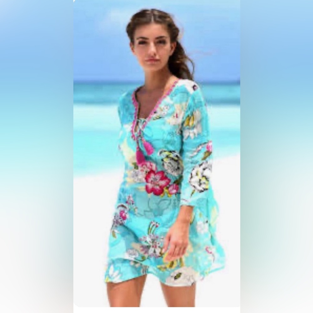 NWT Debbie Katz beach coverup Small